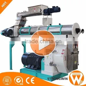 China Strongwin Poultry Animal Feed Processing Machine for Making Animal Feed Pellet thumbnail-1