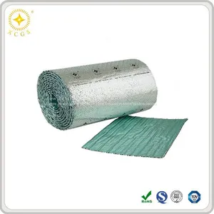Double Aluminum Foil Bubble Insulation Material Wrap thumbnail-1