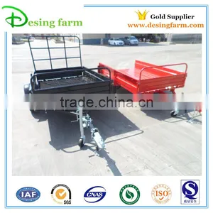 Powder Coating Australia Farm Small Tractor Trailer for Hot Sale thumbnail-6