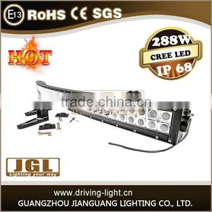 High Performance! Curved Offroad Led Light Bar 24w/36w/60w/72w/120w/180w/240w/288w Led Light Bar With CE RoHS 4x4 Led Light Bar thumbnail-4