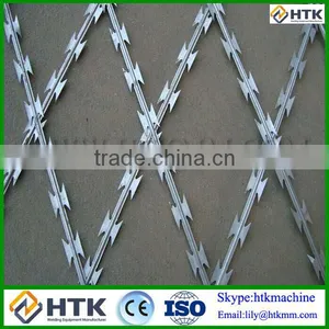 0.45-0.8mm Concertina Thickness Security Razor Barbed Wire Fence thumbnail-5