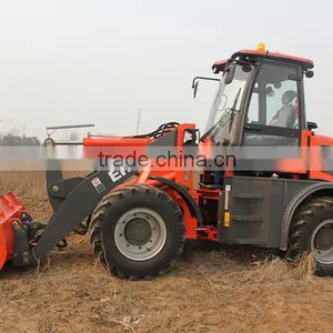 Everun Brand New 2.5Ton Small Wheel Loader With Multi-function Attachments thumbnail-4