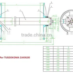 SUNTECH China Manufacturer Weaver's Beam for Toyota Loom Weaving Beam for Toyota Loom thumbnail-3