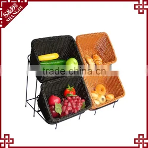 S&D pe Multipurpose Supermarket Plastic Bread Basket thumbnail-1