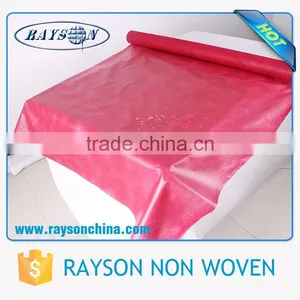 Cheap Price Custom Different Colors Square / Round Heat Resistant Nonwoven Plain Table Cover for Wedding , Home , Party thumbnail-5