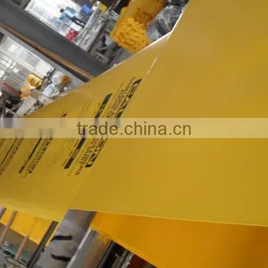 HXY Ldpe/hdpe Industrial Biodegrade Dedicated Asbestos Garbage Bags of Yelow or Transparent thumbnail-1