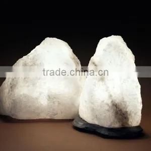 WHITE ROCK SALT CRYSTAL LAMPS thumbnail-1