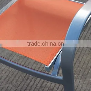 Commercial Mesh Coffee Set Aluminum Outdoor Furniture thumbnail-6