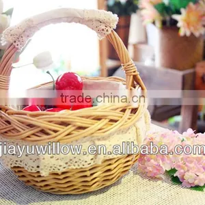 2014 Linyi New Willow Basket With Carrying Handle From Manufacturer thumbnail-1