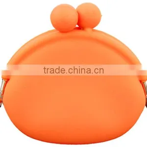 Eco-friendly Colorful Cute Heart Shaped Silicone Glass Purse thumbnail-2
