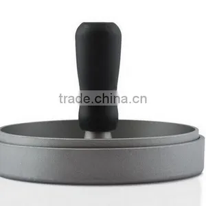 CY148 Aluminum Burger Press Hamburger Maker Non Stick Patty Mold Ideal for BBQ thumbnail-6