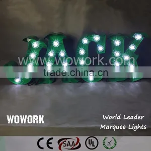 Lighted Alphabet Metal Letter Sign thumbnail-4