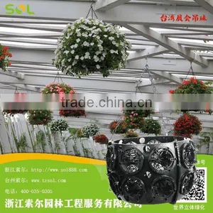 Garden Flower Pot for Garden Decoration PP Plastic Pot and Planters thumbnail-1