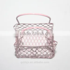 Small Metal Wire Handbag Basket thumbnail-6