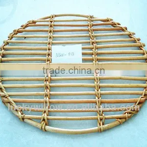 Round Wicker Sushi Plate & Wicker Plate & Wicker Tray thumbnail-1