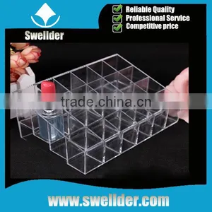 Customized Clear Acrylic Cosmetic Display Counter Designs thumbnail-2