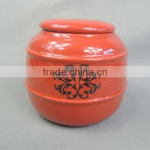 Professional Decal White Ceramic Urns for Cremation thumbnail-2