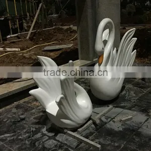 FRP Display Swan Sculpture Figurine thumbnail-3