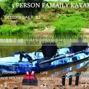 2.5 Seater 3 Person Kayak Sale With Kayak Seat thumbnail-1