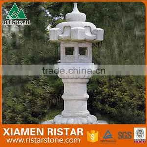 Japanese Style Garden Large Granite Stone Lantern thumbnail-1