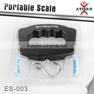 Digital Hanging Hook Scale Fishing Outdoor Luggage Weight Balance Tool Portable thumbnail-1
