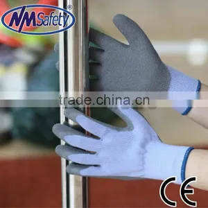 NMSAFETY Latex Construction Glove Crinkle Latex Gloves Rubber Glove thumbnail-1