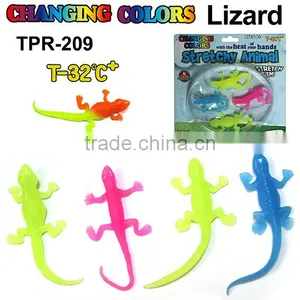 Novelty Changing Color Stretchy Lizard Toys thumbnail-1