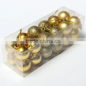 Cheap 24 Pcs Glitter Christmas 4 6 8 10cm Balls Baubles Xmas Tree Hanging Ornament Christmas Decor thumbnail-5