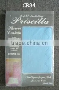 Polyester Shower Curtain With Matching Window thumbnail-1