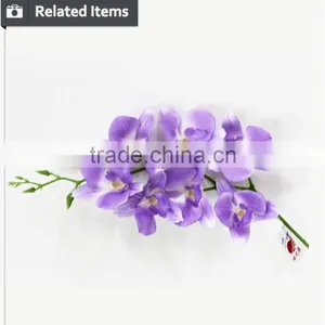Wedding Decoration Flower Stand Factory Direct Artificial Fabric Dendrobium Flower thumbnail-4