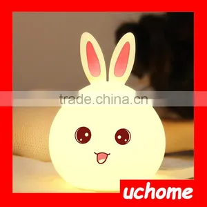 UCHOME 2017 Easter Gifts Silicone Led Cute Shape Silicone Light thumbnail-1