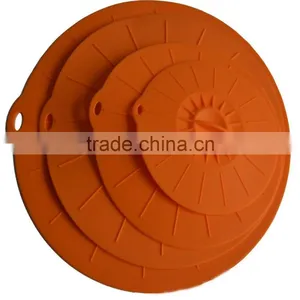 2015 LFGB Approved Top Quality Green Silicone Microwave Cover thumbnail-1