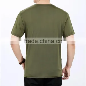 Promotional Low Price Summer Round Neck White 140g Polyester Cotton Blend Blank t Shirt Manufacturer Bangladesh thumbnail-6
