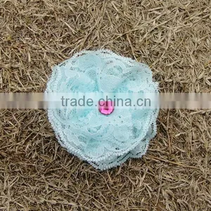 Fancy Lace Flowers Artificial Embroidery Lace Flowers of Diverse Colors thumbnail-1