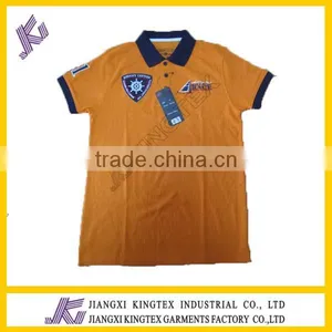 Wholesale Cloth Factory Men's Plain Custom Embroidery High Quality 100% Cotton Men's Polo Shirts thumbnail-2
