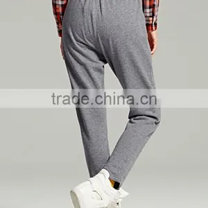 Dark Grey Fashion Leisure Trousers thumbnail-2
