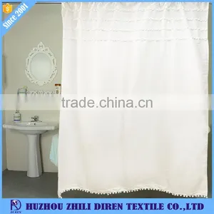 China Supplier Mildewproof Durable Hotel Shower Curtain thumbnail-1