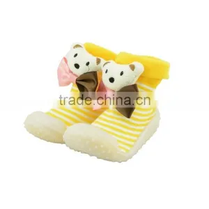 Factory Wholesale Funny Skidders Thick Rubber Sole Cheap Baby Shoes thumbnail-4
