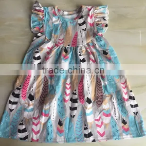 WY-653 Cute Girl Dresses in Stock Kids Frocks Online 1 Year Old Birthday Dress for Baby Girl thumbnail-1