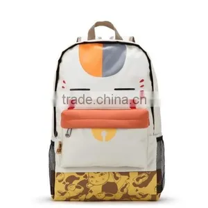 Cute Cat Print Bag, Backpack Shoulder Bag, School Bag, Travel Bag, Computer Bag thumbnail-2