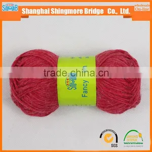 Knitted Yarn China Supplier Cheapest Wholesale Oeko Tex Alpaca Wool Knitting Yarn With Free Samples thumbnail-1