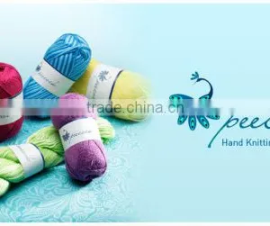 100% Cotton Fancy Double Mercerized Knitting Yarn thumbnail-1