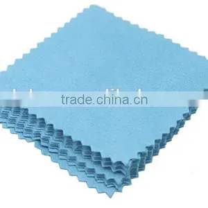 Supply Silver Jewelry Cleaning Gold Cleaner Polishing Cloth 80x80mm Cheapest Double Sides Cotton Flannels Fabric thumbnail-2