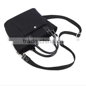 New Arrival Wholesale Women Canvas Bag Shoulder and Rope Handle Beach Bag thumbnail-3