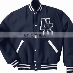 Custom Latterman Varsity Jacket / Versity Man Jacket Wholesale / Winter Leather Jacket Winter Leather Varsity2015 thumbnail-3