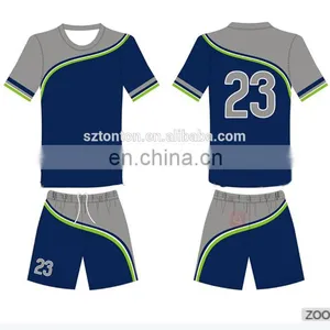 Wholesale Custom Crossfit Men Soccer Jersey Soccer Uniform thumbnail-3