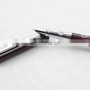 1Pcs/Lot Stainless Steel Metal Pen Business Advertisement Pen Pen Office School Supplies thumbnail-2