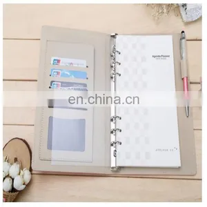 Factory Wholesale Customized PU Leather Snap Fastener Notebook Printing With Pen and YO Binding thumbnail-2
