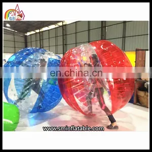 PVC or TPU Inflatable Body Zorb Ball for Kid Bubble Ball for Adult Body Hamster Ball thumbnail-2