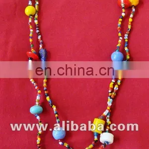 Colored Beaded Necklaces thumbnail-1